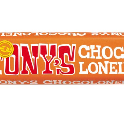 Tony'S Chocolonely - Chocolat au lait belge aux éclats de caramel et sel de mer 47g