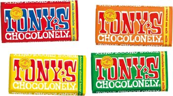 Tony'S Chocolonely - Chocolat au lait belge aux éclats de caramel et sel de mer 180 3