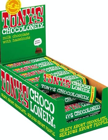 Tony'S Chocolonely - Chocolat au lait belge aux noisettes 47g 5