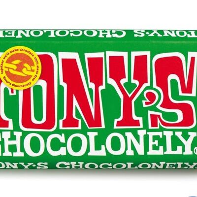 Tony'S Chocolonely - Belgian milk chocolate with hazelnuts 180g