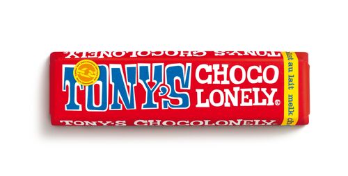 Tony'S Chocolonely - Chocolat au lait belge 50g