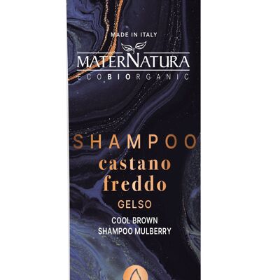 Mulberry cold brown toning shampoo
