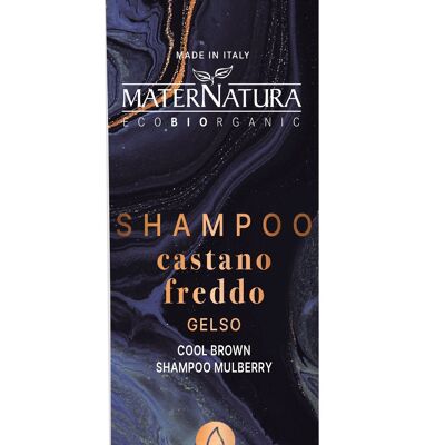 Shampoo tonalizzante castano freddo Gelso
