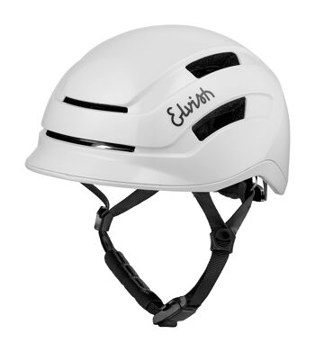 CASQUE DE VELO - VELO TAFFEUR - BLANC BRILLANT - L - 300g 1