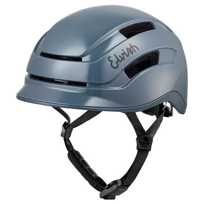 CASQUE DE VELO - VELOTAFFEUR - GRIS BRILLANT - M - 300g