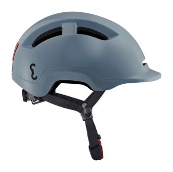 CASQUE DE VELO - PAPERBOY - GRIS BRILLANT - M - 300g 2