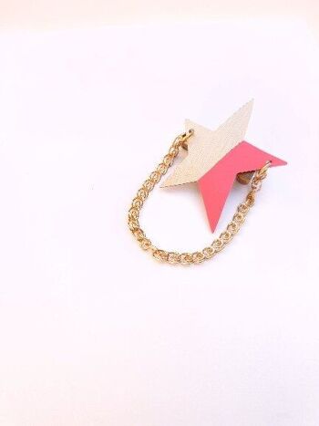 BROCHE ROCK STAR coloris malabar