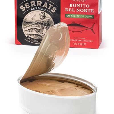 Bonito del Norte en aceite de oliva - Lata 112g - Conservas Serrats