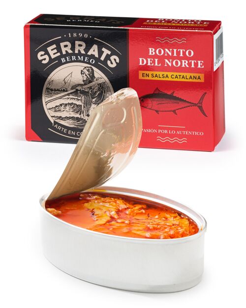 Bonito del Norte en salsa - Lata 112g - Conservas Serrats