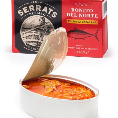 Bonito del Norte en salsa - Lata 112g - Conservas Serrats