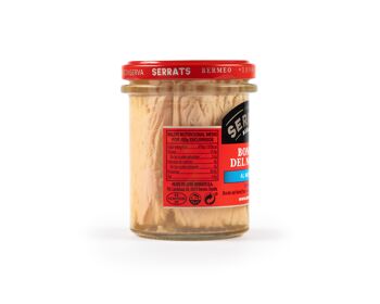 Germon du Nord Naturel - Pot 190g - Conservas Serrats 2