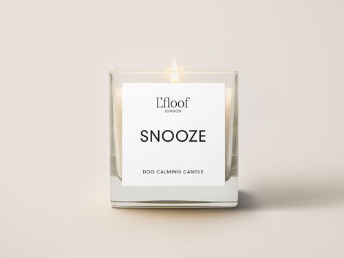 Dog Calming Candle - SNOOZE - Essential Oil - 250ml