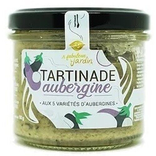 Tartinade d'Aubergine 90g Le Fabuleux Jardin BIO