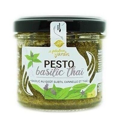 Pesto Basilic Thaï 90g Le Fabuleux Jardin BIO