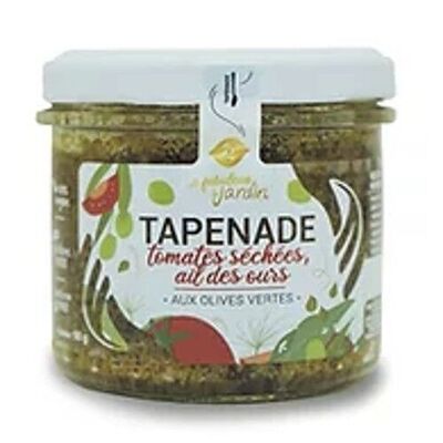 Tapenade Tomates séchées, Ail des ours 90g Le Fabuleux Jardin BIO