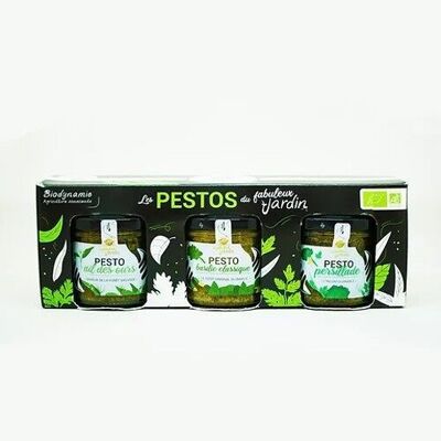 Coffret pesto 270g Le Fabuleux Jardin BIO