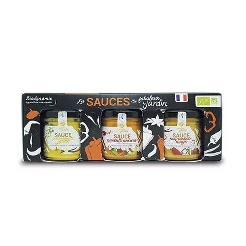 Coffret sauces 270g Le Fabuleux Jardin BIO