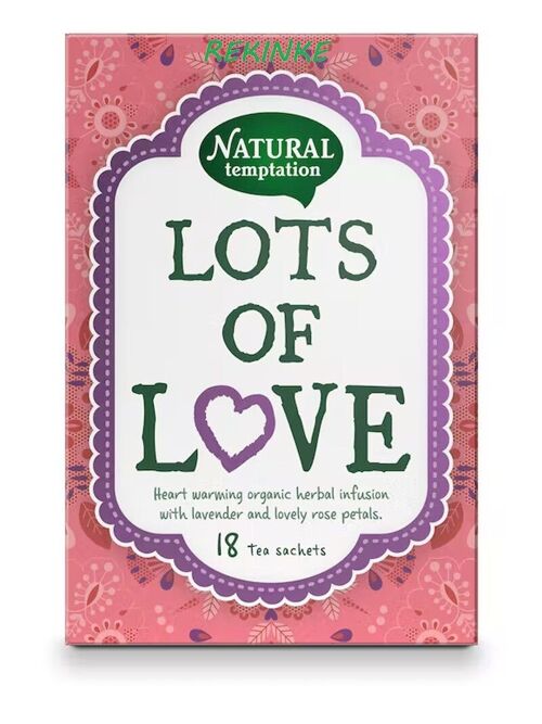 Infusion Lots of love 18 sachets NATURAL temptation BIO