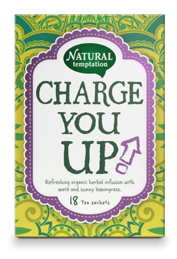 Infusion Charge you up 18 sachets NATURAL temptation BIO 1