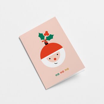 Ho ho ho - Joyeux Noël - Carte de voeux 2