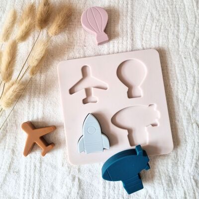 Silicone Puzzle figures - Airplane