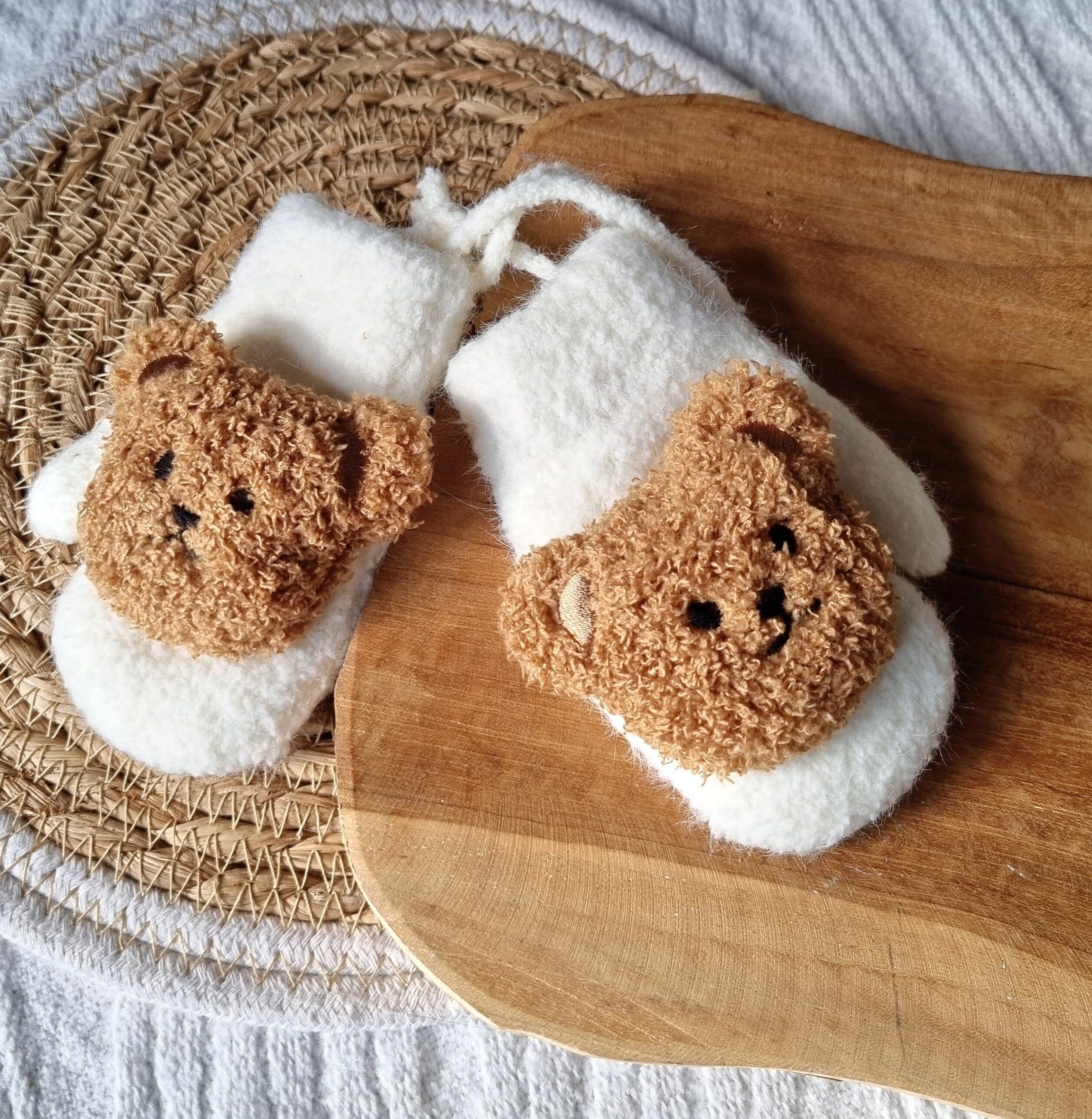 Cute Cartoon Teddy Dog Home Slippers For Winter, Comfortable And Versatile  For Summer | SHEIN USA