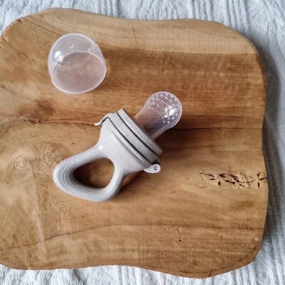Fruit Feeder Pacifier - Sand Dotted