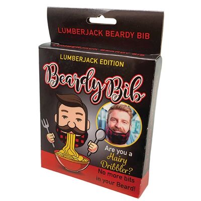 Beardy Bib Chequered - Novelty Gifts, Halloween