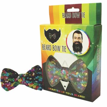 Barbe Bow Tie Rainbow - Halloween, Gay Pride, Cadeaux de nouveauté 1