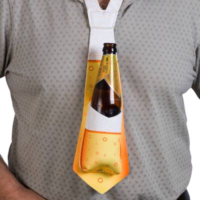 Cravatta da birra - Regali per uomo, estate, spiaggia, articoli per feste
