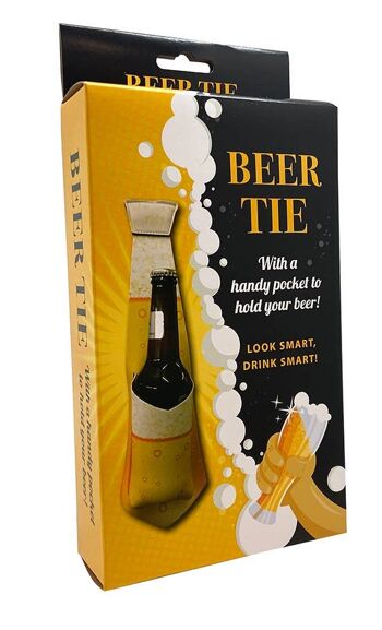 Cravate à bière – Cadeaux pour hommes, été, plage, fournitures de fête 2