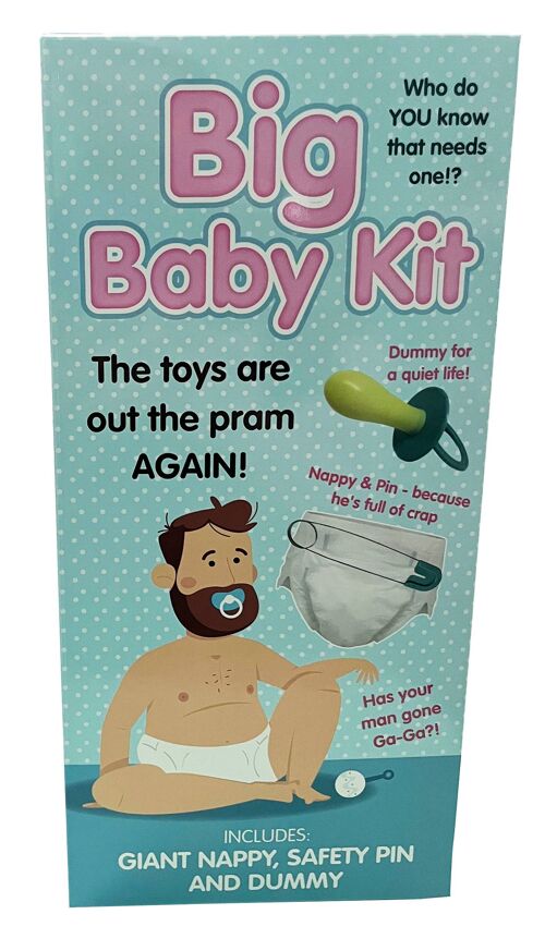 Big Baby Kit - Novelty Gifts for Men, Valentines Day Funny