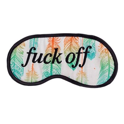 Fuck Off Sleeping Mask - Leaf - Travel Accessories, Summer