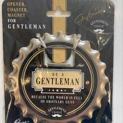 Gentleman's 3-in-1 Coaster - Cadeau fête des pères, cadeau bureau