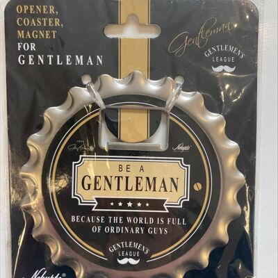 Gentleman's 3-in-1 Coaster - Father's Day Gift, Office Gift