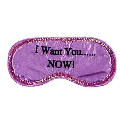 Ich will dich – Augenmaske, neuartige Schlafmaske – originelle Geschenke