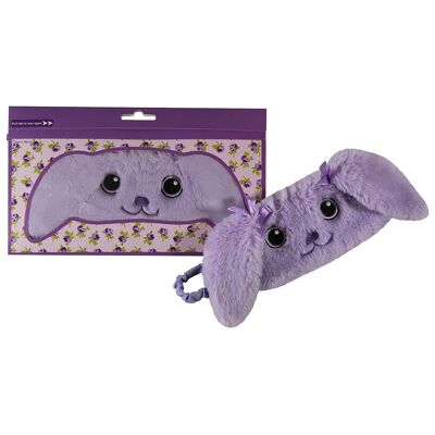 Lavender Bunny Sleeping mask - Sleeping Mask, Travel, sleep - Novelty Gifts