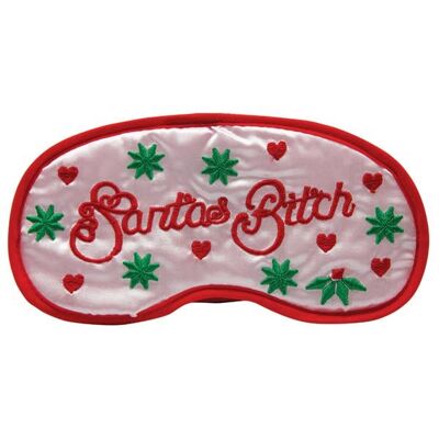 Mask - Santa's Bitch, Christmas, Gag Gift, White Elehpant -