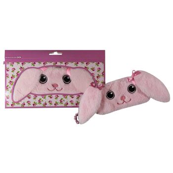 Pink Bunny Eye Mask - Accessoires de voyage, masque de sommeil - Cadeaux de nouveauté 2