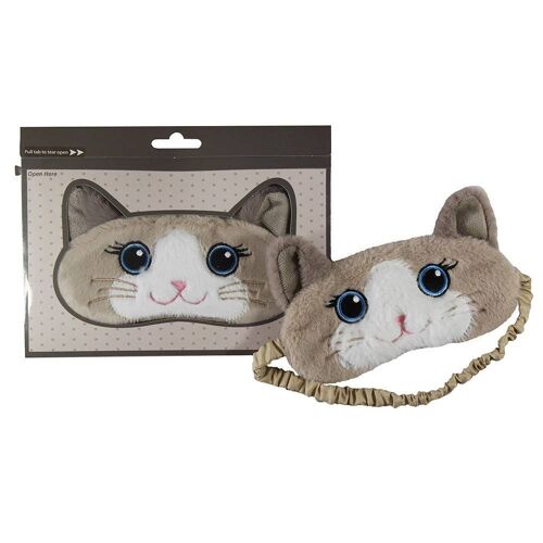 Rag Doll Cat Face mask - Sleeping mask, travel accessories - Novelty Gifts