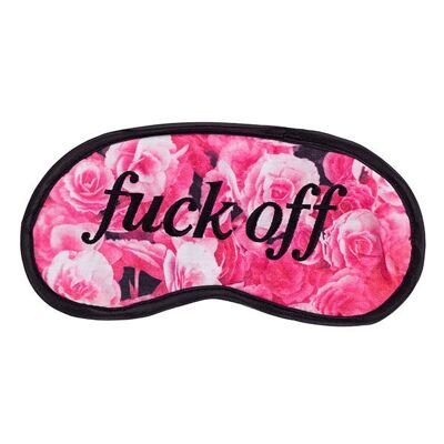 Sleeping Mask - Floral F. Off - Womens, Travel Accessories - Novelty Gifts