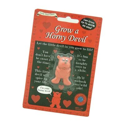 Grow A Horny Devil, Valentines Gift for Her - Novelty Gifts