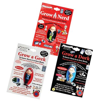 Grow A Nerd/Dork/Geek, Graduation Gifts, Teacher Gifts - Nov