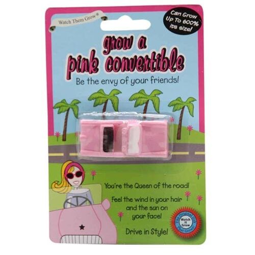 Grow A Pink Convertible - Novelty Gifts