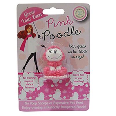 Grow A Pink Poodle - Novelty Gifts, Pink Poodle, Gag Gift