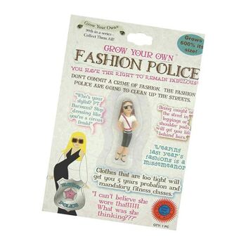 Grow Fashion Police - Cadeaux fantaisie