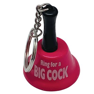 Keychain Bell - Ring For a Big Cock - Novelty Gifts