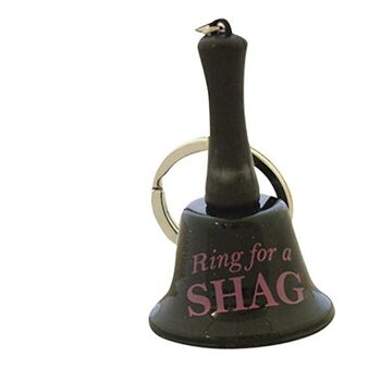 Porte-clés Bell – Ring For A Shag – Cadeaux fantaisie