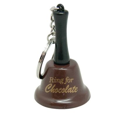 Schlüsselanhänger Glocke – Ring für Schokolade – Neuheitsgeschenke