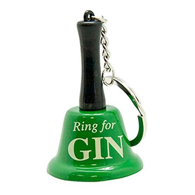 Schlüsselanhänger Glocke – Ring für Gin – Neuheitsgeschenke, Schlüsselanhänger